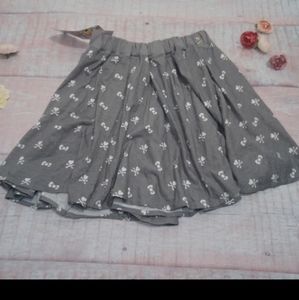 Tokidoki X Hello kitty Graphic Print Skirt Size Medium NWT